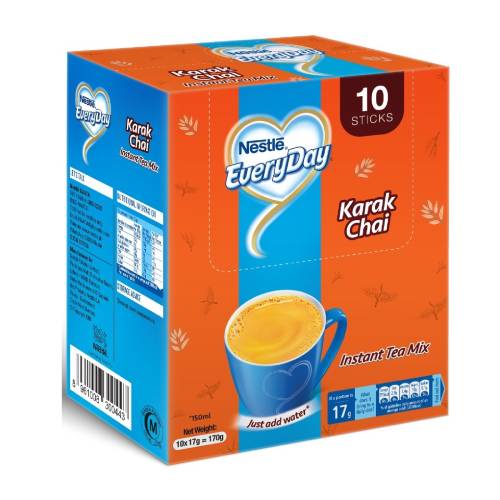 [NES-TEA-KARAK-B6] NESTLE EVERYDAY INSTANT TEA KARAK 10 PACK (Box 6)
