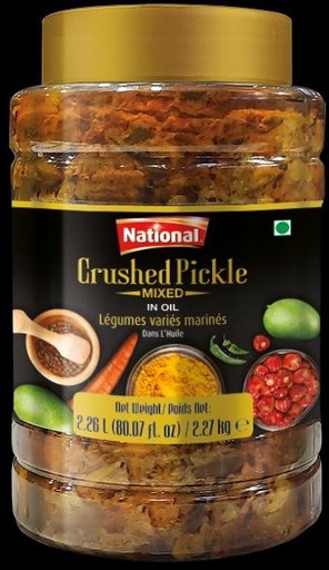 [NF-PKLXL-CRSH] NATIONAL PICKLE 2.27KG CRUSHED