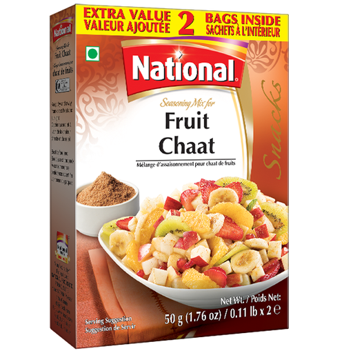 [NF-RM-M-FRCHT] NATIONAL RMM FRUIT CHAAT 100GM