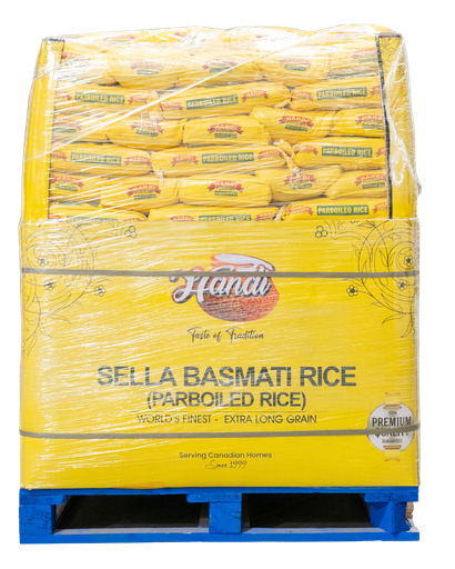 [RCE-SHND-PALLET-263] RICE HANDI SELLA BASMATI 10 LB - FULL PALLET 263 BAGS