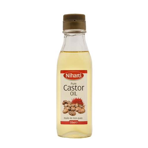 [NIHARTI-CASTOR-B6] NIHARTI CASTOR OIL 250ML Pack Of 6