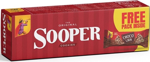 [ENG-SOOP-CHLAVA] EBM FP SOOPER ORIGINAL COOKIES 112 GM + FREE CHOCOLAVA
