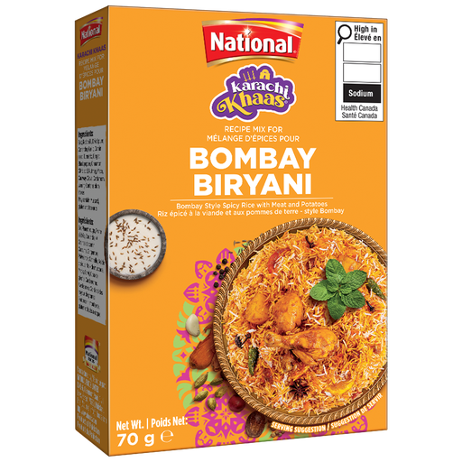 [NF-RM-O-BBRY-KK] NATIONAL KARACHI KHAAS RMO BOMBAY BIRYANI 70GM