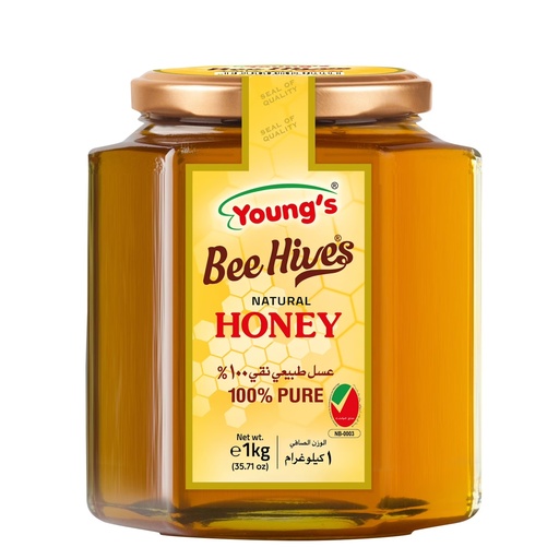 [YNG-NAT-HON-L] YOUNG'S NATURAL HONEY 1KG