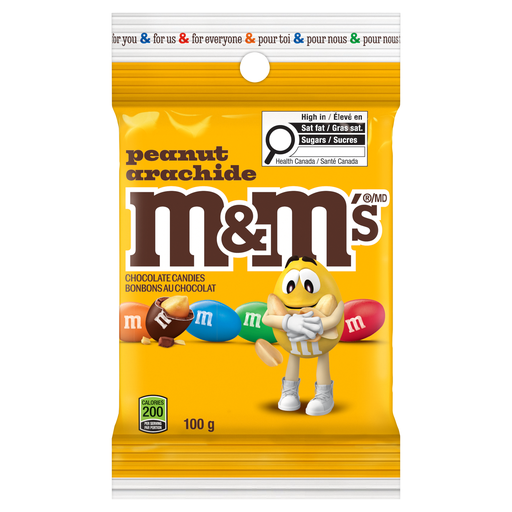 [MARS-MNM-PPEG] MARS M&M PEANUT PEG PACK 100G