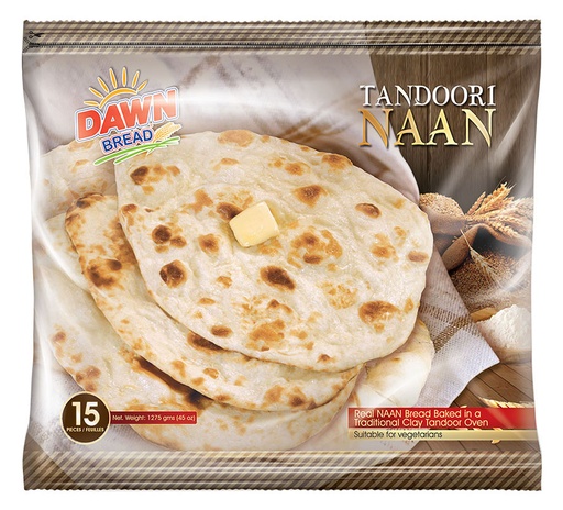 [DN-NAN-15PC] FZ DAWN TANDOORI NAAN 15PCS 1275 GM