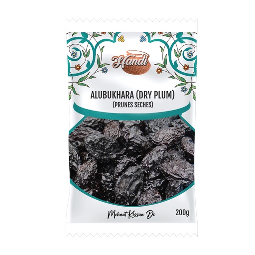 [DRY-PLU-200GM] HANDI DF ALUBOKHARA BLACK (DRY PLUM) 200GM