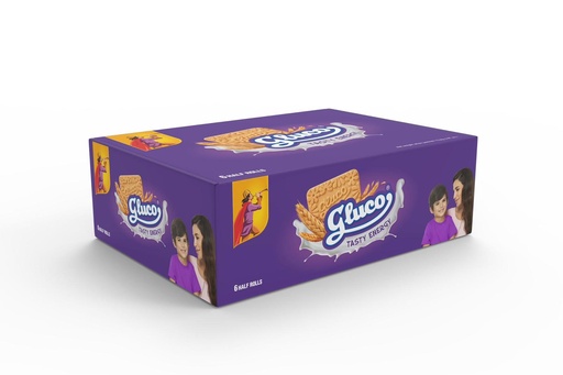 [ENG-HR-GL] EBM HALF ROLL GLUCO BISCUIT 456GM