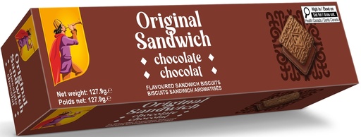 [ENG-CHOC] EBM FP SW CHOCOLATE SANDWICH BISCUIT 130GM