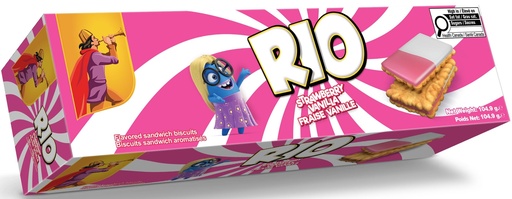 [ENG-RIOSV] EBM FP SW RIO STRAWBERY BISCUITS 105 GM