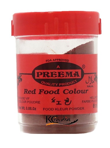 [FOODCL-SL-] FOOD COLOR RED SMALL 25GM
