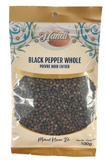 [IN-PEP-BLK] HANDI BLACK PEPPER WHOLE 100GM