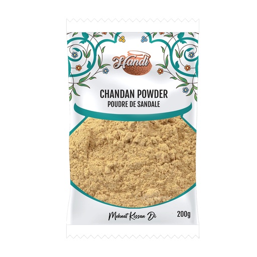 [IN-CHAND-PDR200] HANDI PS CHANDAN (SANDALWOOD) POWDER 200GM