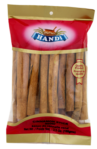 [IN-CINN-STKR] HANDI CINNAMON STICK ROUND 100GM