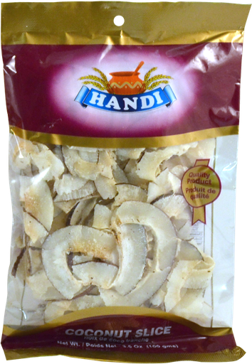 [IN-COC-SLICE-100] HANDI COCONUT SLICE 100GM