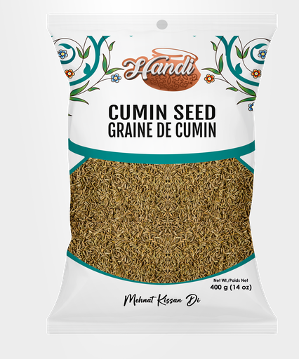 [IN-CUM-WH400] HANDI PS CUMIN SEED WHOLE 400GM
