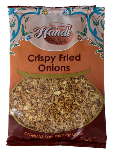 [FRIED-ON] HANDI CRISPY FRIED ONIONS **NETHERLAND** 400GM