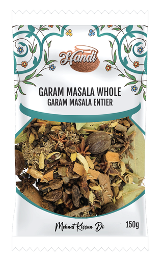 [IN-GRM-WHL] HANDI PS GARAM MASALA WHOLE 150GM