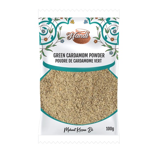 [IN-CARD-PWDR] HANDI PS GREEN CARDAMOM POWDER 100GM
