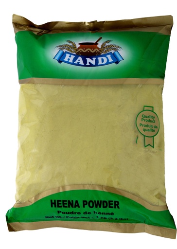 [HENNA-PWDR-1KG] HANDI NATURAL HENNA POWDER 1 KG