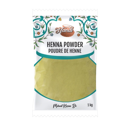 [HENNA-PWDR-1KG] HANDI PS NATURAL HENNA POWDER 1 KG