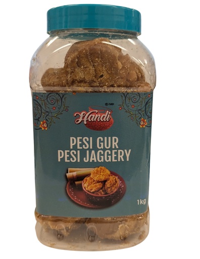 [HD-JAG-JAR] HANDI PESI GUR (JAGGERY) 1KG