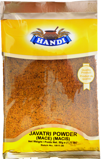 [MSL-JAV-PWDR] HANDI JAVATRI ( MACE) POWDER 50GM