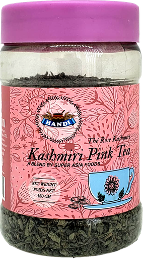 [HD-JAR-PT] HANDI TEA KASHMIRI JAR PINK TEA 190GM