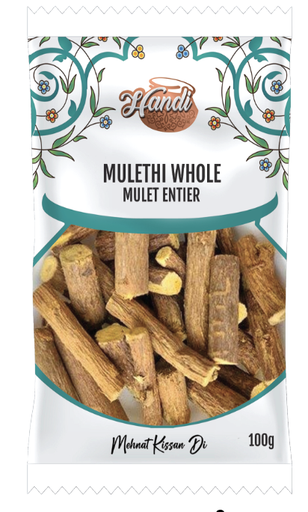 [IN-MUL-WHL] HANDI PS MULETHI WHOLE 100GM
