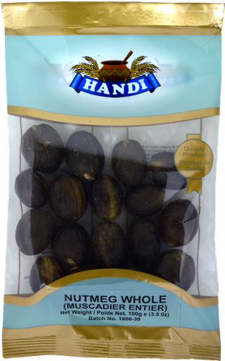 [MSL-NUTMG-WHL] HANDI NUTMEG WHOLE 100GM