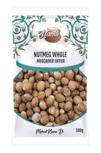 [MSL-NUTMG-WHL] HANDI PS NUTMEG WHOLE 100GM
