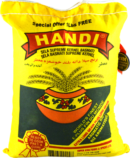 [RCE-SHND-S40] HANDI SELLA BASMATI RICE 40 LB