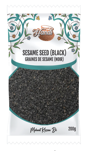 [IN-SES-BLK] HANDI PS SESAME SEED BLACK 200GM