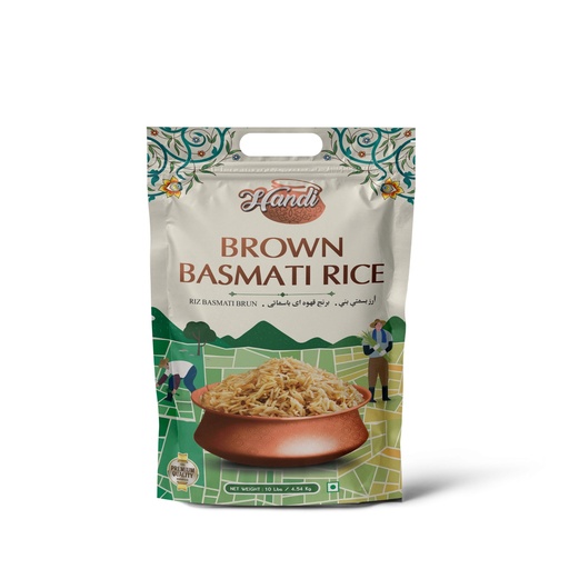 [RCE-BROWN] RICE HANDI BROWN BASMATI 10LB