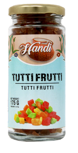 [HD-TUTTIFR GB] HANDI JAR TUTTI FRUTTI 175GM