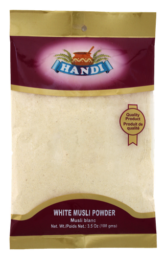 [IN-MUSLI-PDR] HANDI WHITE MUSLI POWDER 100GM