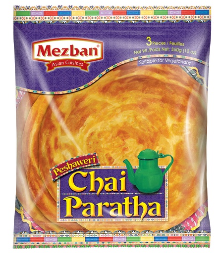 [DN-PAR-CHAI] FZ MEZBAN PARATHA CHAI 3PCS 360GM