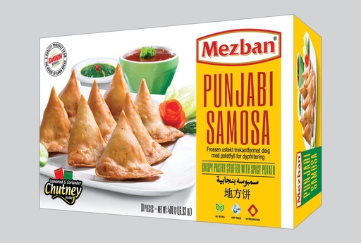 [DN-SAM-PUNJ] MEZBAN PUNJABI SAMOSA 10PCS