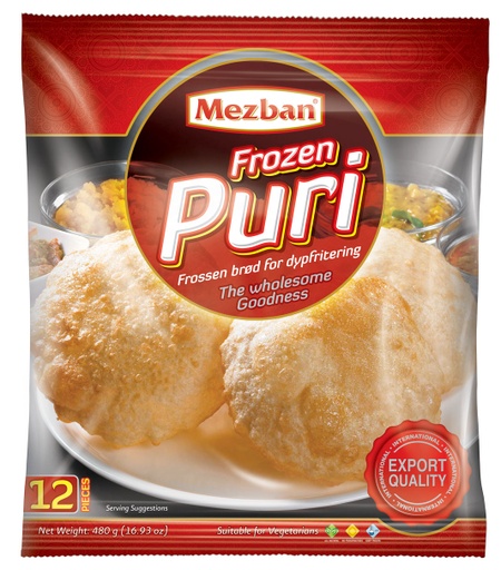 [DN-PURI-PLAIN] FZ MEZBAN PURI ONLY 12PCS 480GM