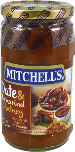 [MCH-CHUTNY-DT] MITCHELL'S DATE & TAMARIND CHUTNEY 390GM