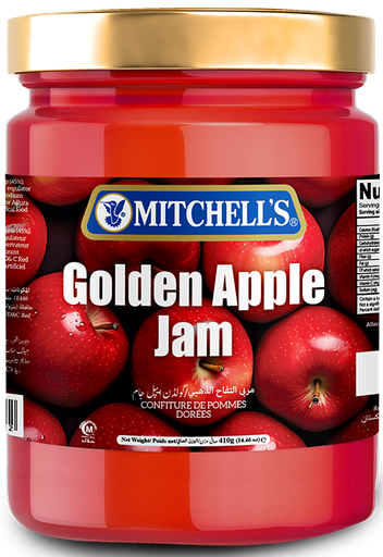 [MCH-JAM-GA] MITCHELL'S JAM GOLDEN APPLE 410 GM