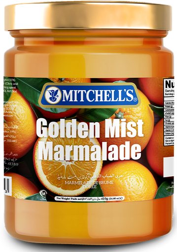 [MCH-JAM-GMM] MITCHELL'S JAM GOLDEN MIST MARMALADE 410GM