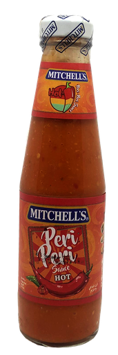 [MCH-SAUS-PERIH] MITCHELL'S HOT PERI PERI SAUCE SMALL 260GM