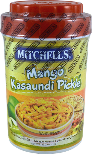 [MCH-LPKL-KS] MITCHELL'S MANGO KASUNDI PICKLE  1KG