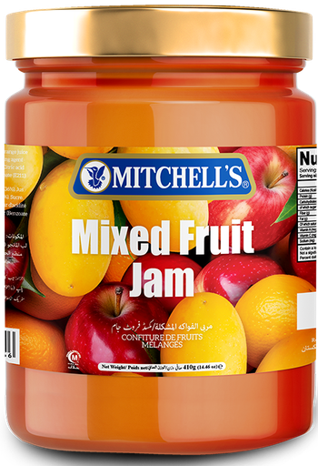 [MCH-JAM-MIX] MITCHELL'S JAM MIXED FRUIT 410GM