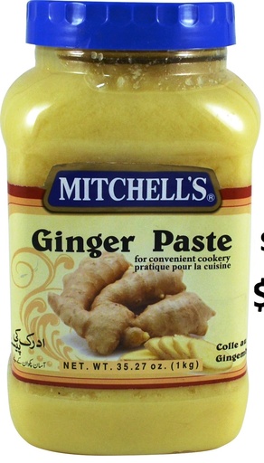 [MCH-LPST-GIN] MITCHELL'S PASTE LRG GINGER 1KG