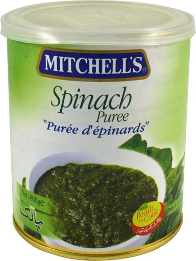 [MCH-SPINACH] MITCHELL'S READY TO EAT SPINACH PUREE 800GM