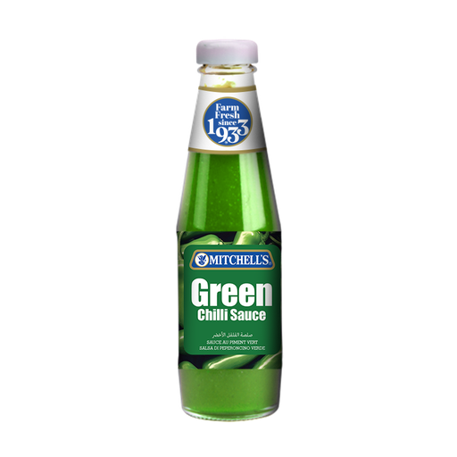 [MCH-SAUS-GRE] MITCHELL'S SAUCE SML GREEN CHILLI 300GM