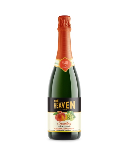 [PH-SPARK-PEACH] PURE HEAVEN PEACH SPARKLING DRINK 750ML