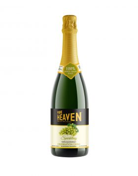 [PH-SPARK-WH] PURE HEAVEN WHITE GRAPE SPARKLING DRINK 750ML